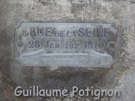 Plaque écluse